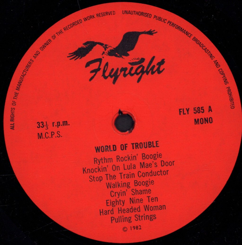 memphis minnie and others - World Of Trouble Classic Early 1950s Chicago Blues - Lp