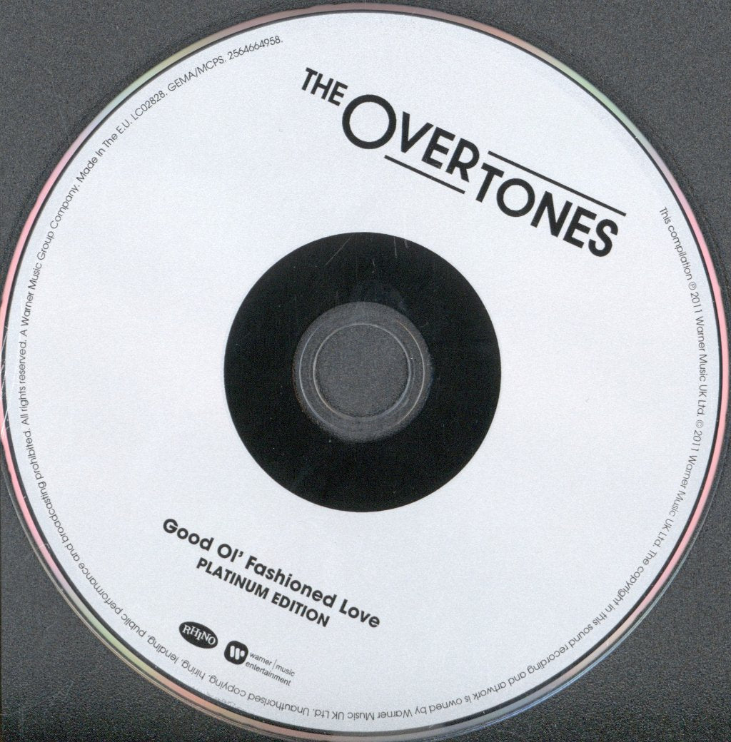 Overtones - Good Ol Fashioned Love - Cd