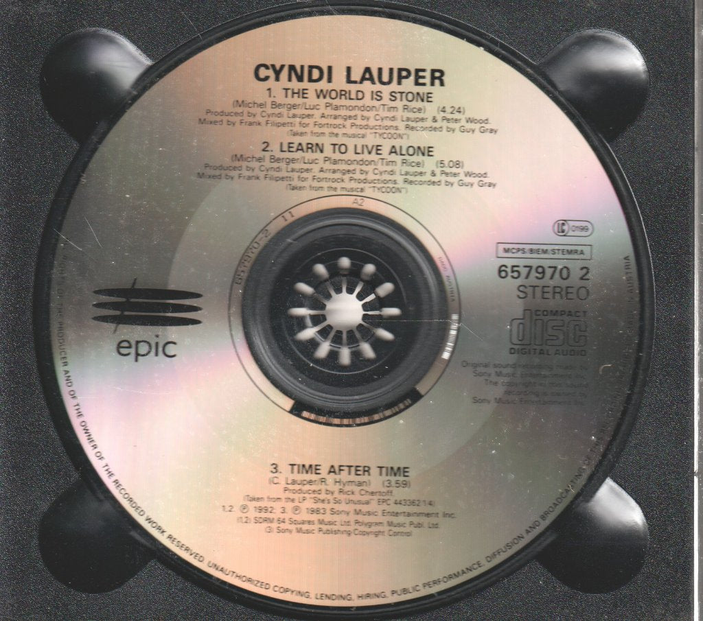 Cyndi Lauper - World Is Stone - Double Cd