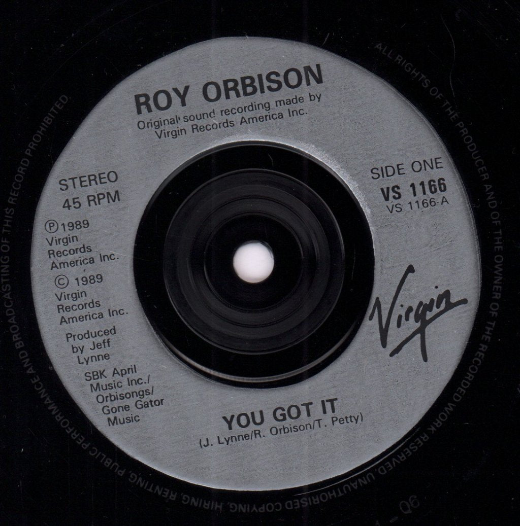 Roy Orbison - You Got It - 7 Inch