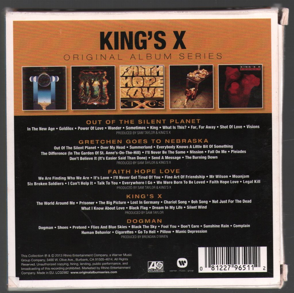 King's X - Original Album Series - Cd Set