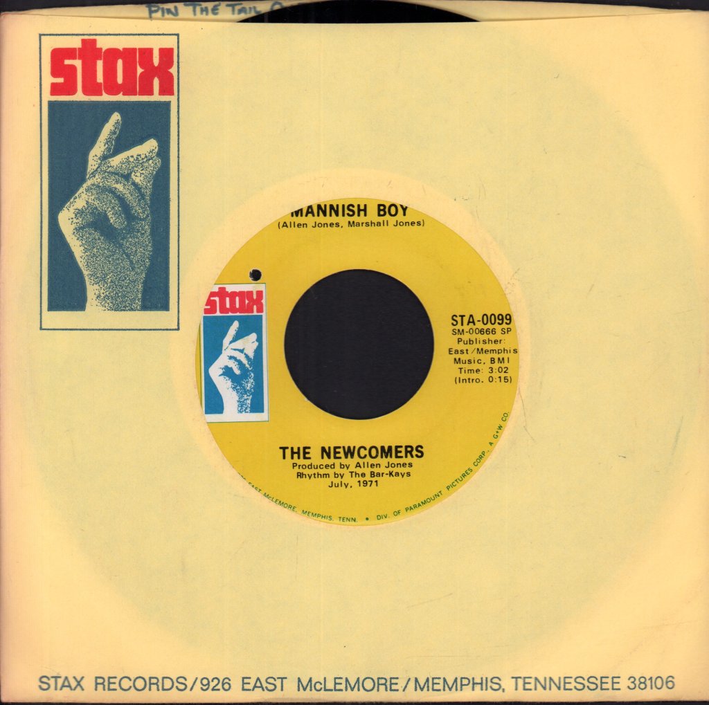 Newcomers - Pin The Tail On The Donkey - 7 Inch