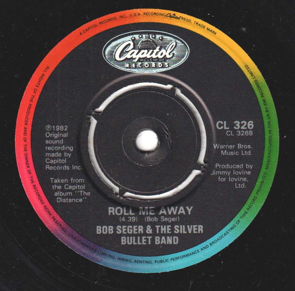 Bob Seger And The Silver Bullet Band - Old Time Rock And Roll - 7 Inch