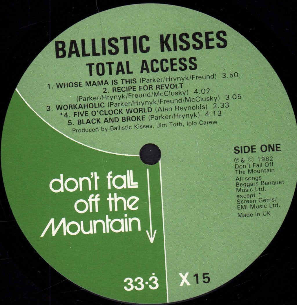 Ballistic Kisses - Total Access - Lp