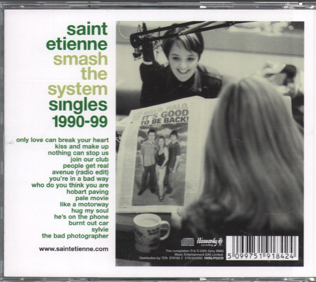 Saint Etienne - Smash The System (Singles 1990-99) - Cd