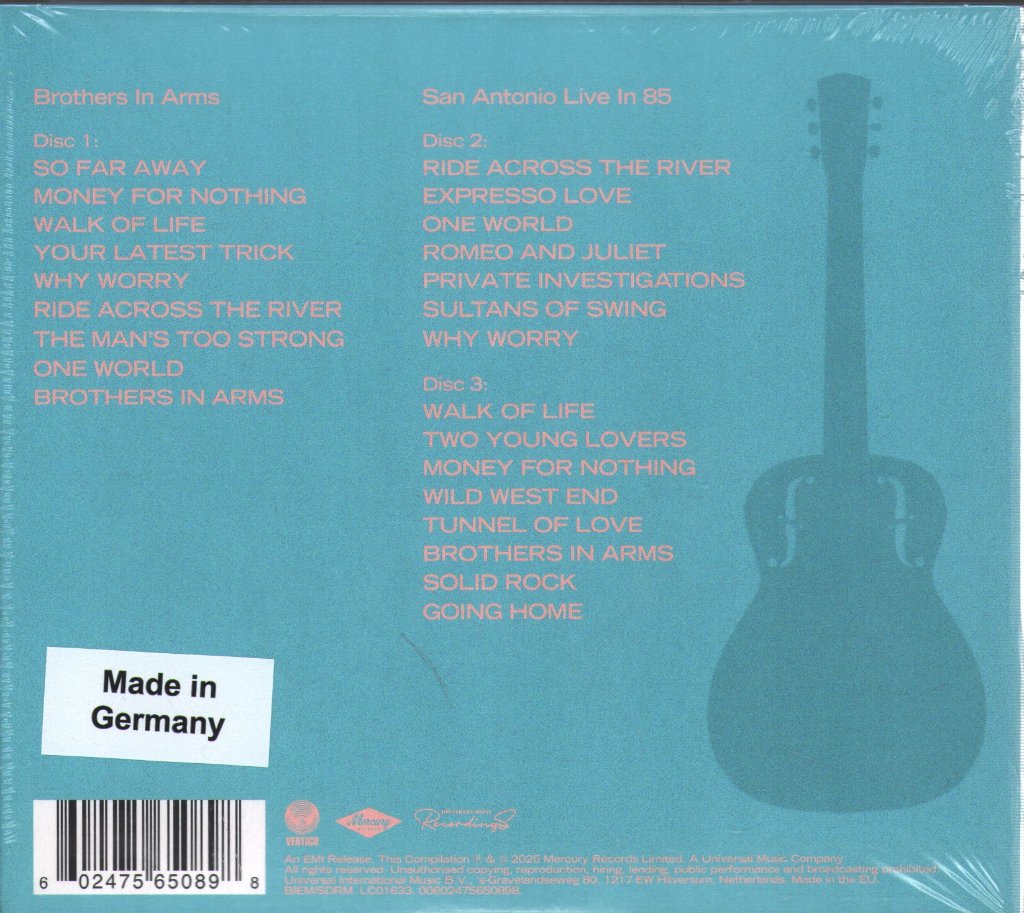 Dire Straits - Brothers In Arms - Cd Set