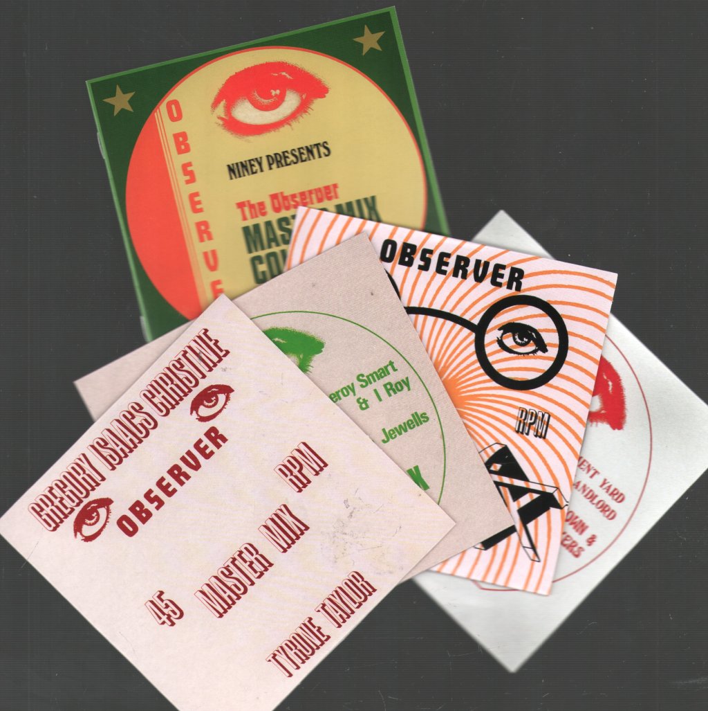 Niney The Observer - presents The Observer Master Mix Collection - Cd Set