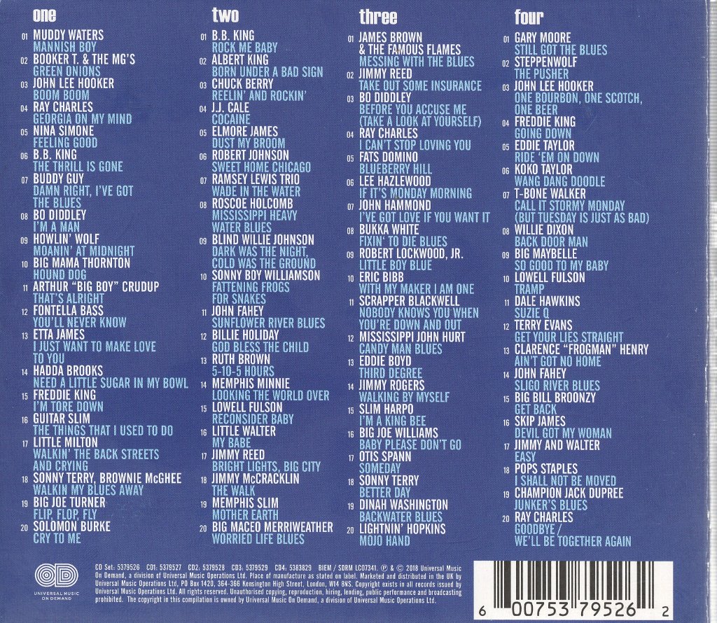 Various Artists - Got The Blues - Cd Set