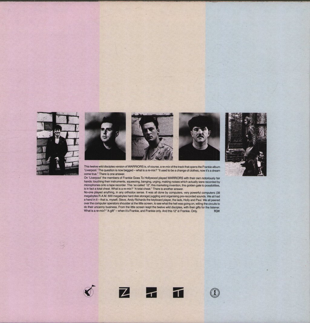 Frankie Goes To Hollywood - Warriors - 12 Inch