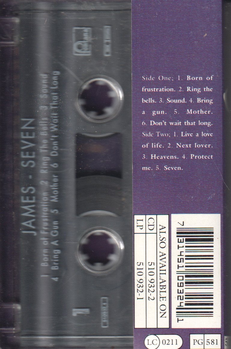 James - Seven - Cassette