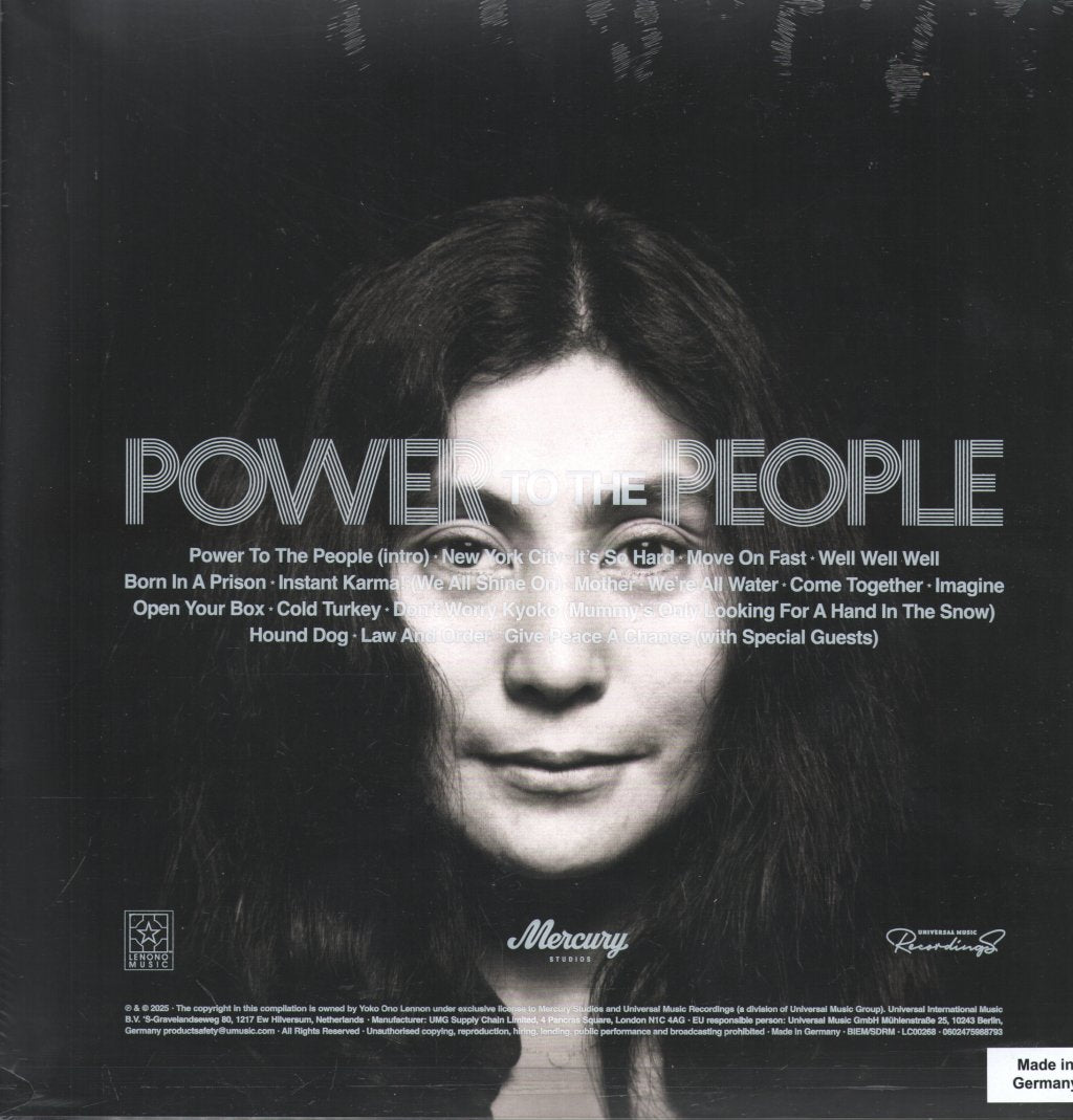 Plastic Ono Band, John Lennon and Yoko - Power to The People - Double Lp