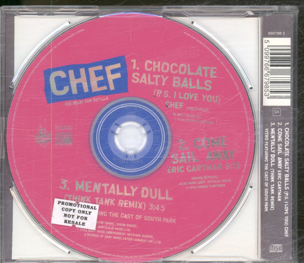 Chef - Chocolate Salty Balls - Cd