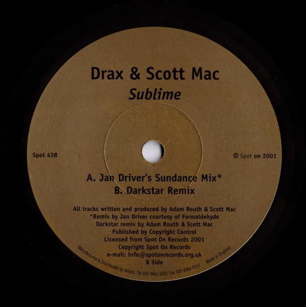 Drax & Scott Mac - Sublime - 12 Inch