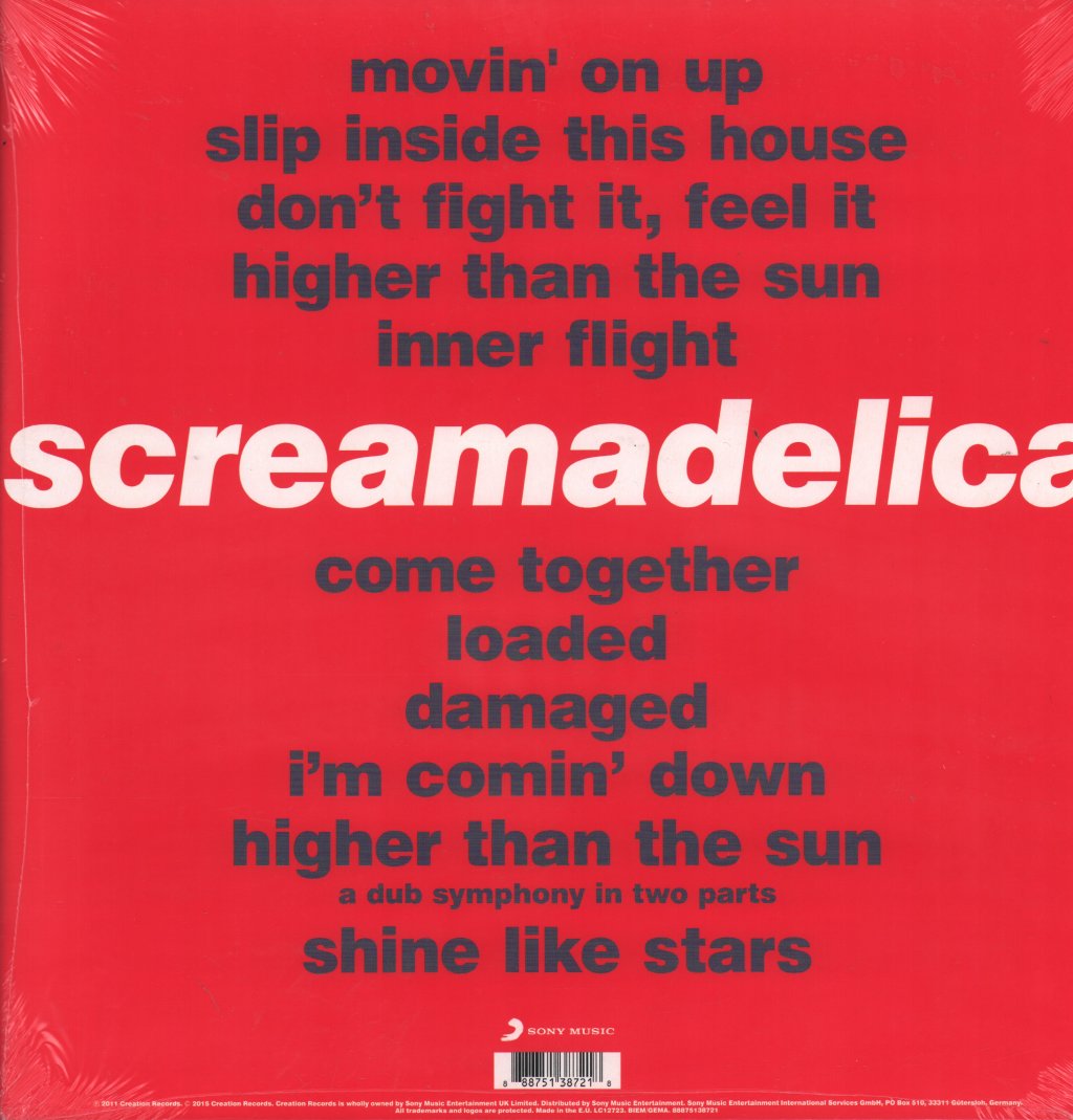 Primal Scream - Screamadelica - Double Lp