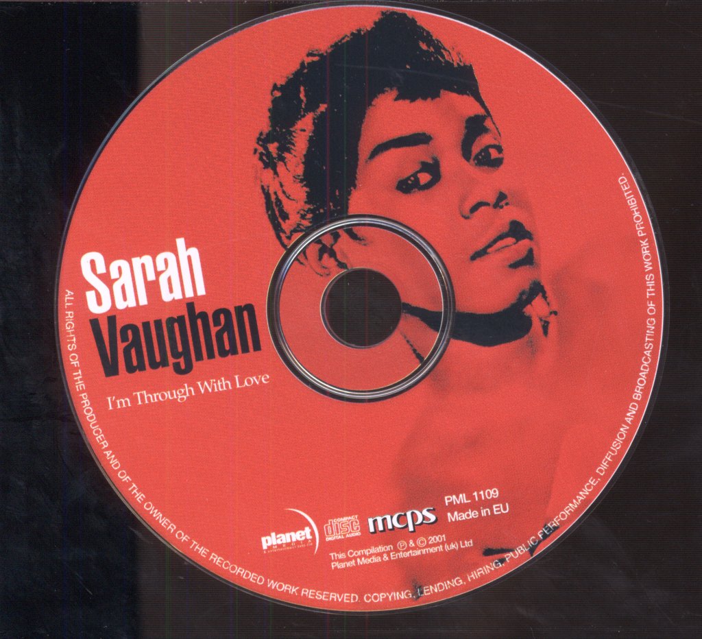 Sarah Vaughan - I'm Through With Love - Cd
