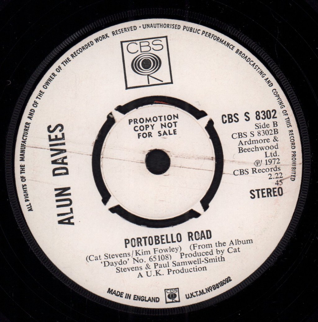 Alun Davies - Waste Of Time - 7 Inch