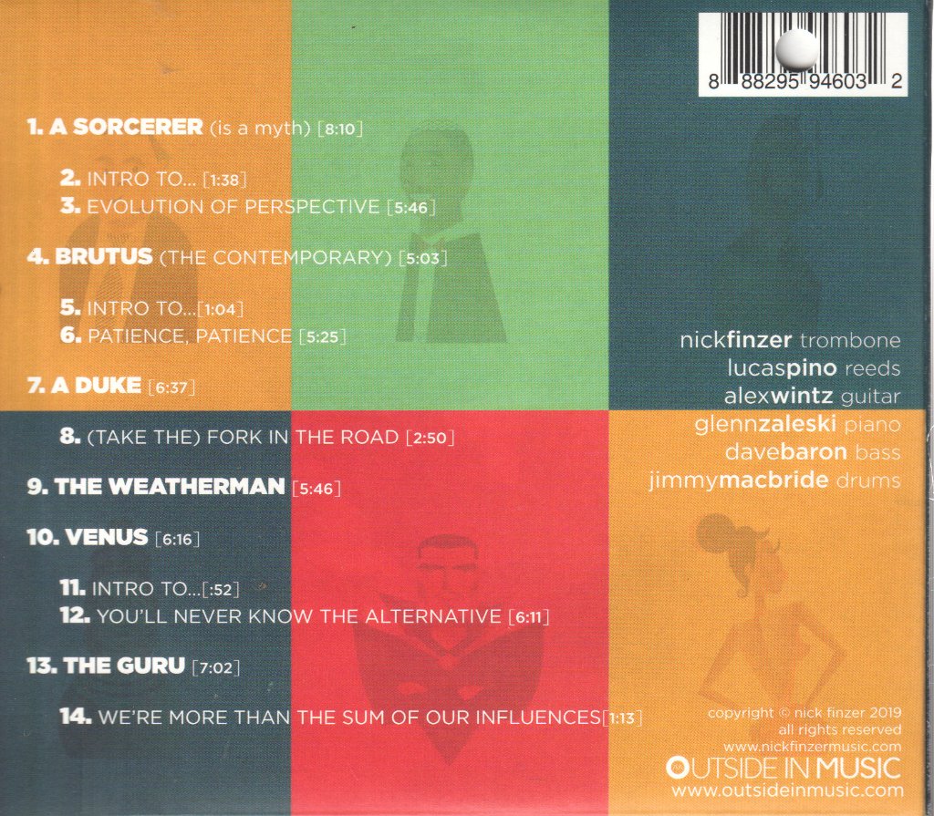 Nick Finzer - Cast Of Characters - Cd
