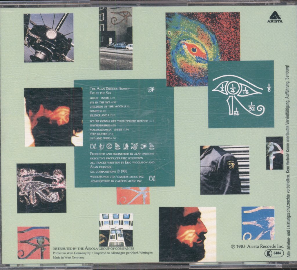 Alan Parsons Project - Eye In The Sky - Cd