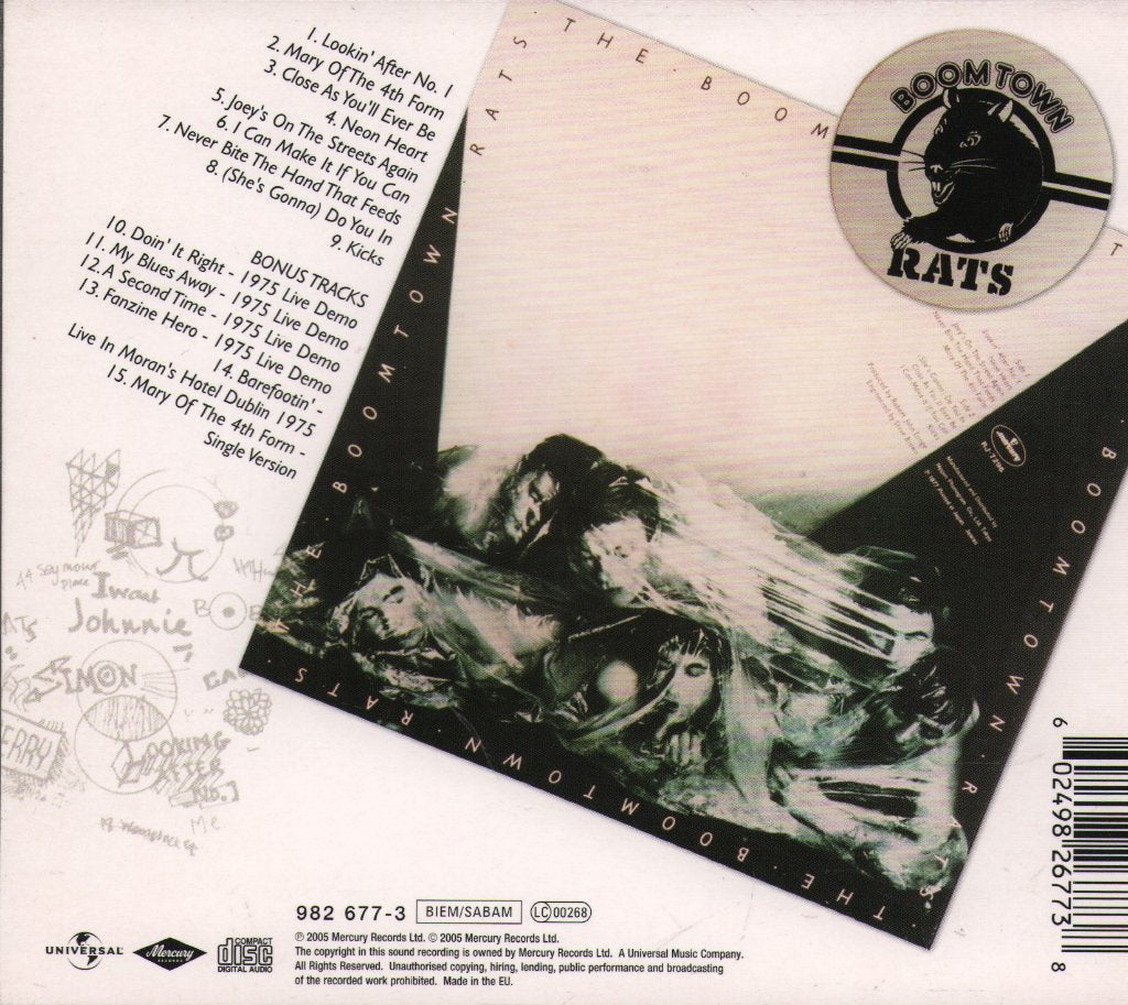 Boomtown Rats - Boomtown Rats - Cd