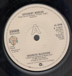Maureen McGovern - Different Worlds - 7 Inch