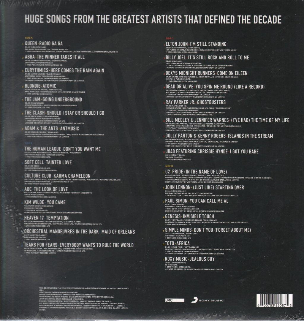 Various Artists - 80s - Lp