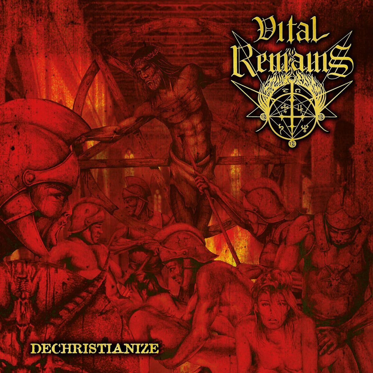 Vital Remains - Dechristianize - Double Lp