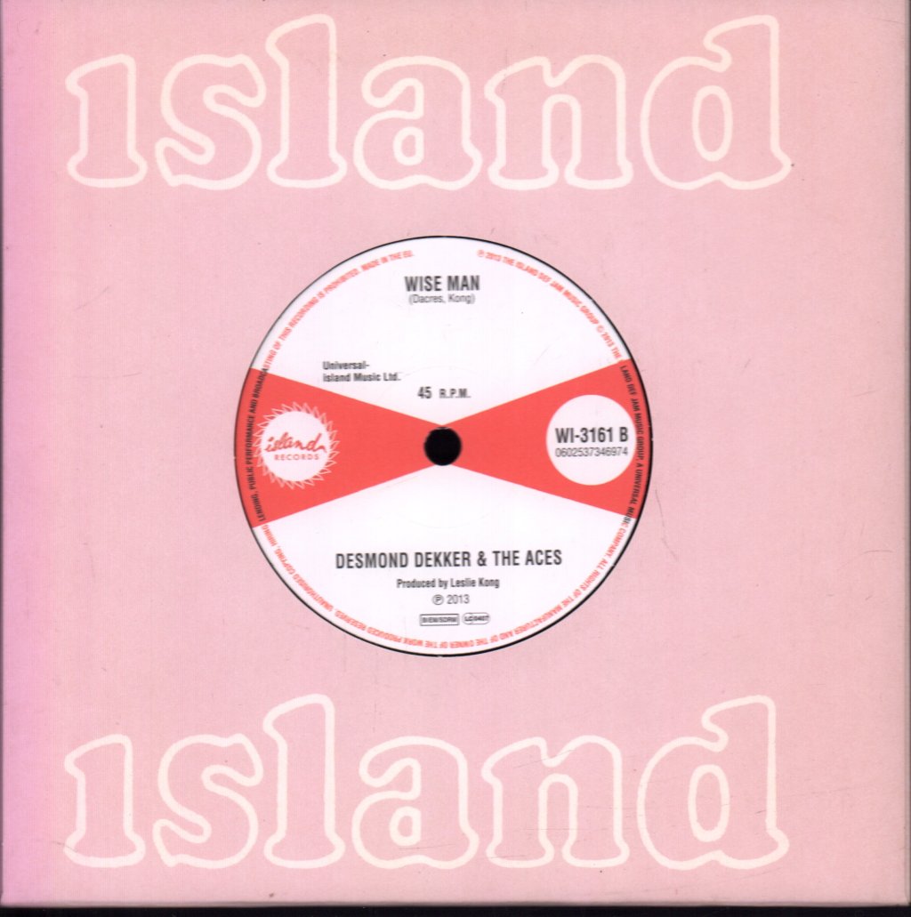 Desmond Dekker & The Aces - Unreleased Cuts - 7 Inch