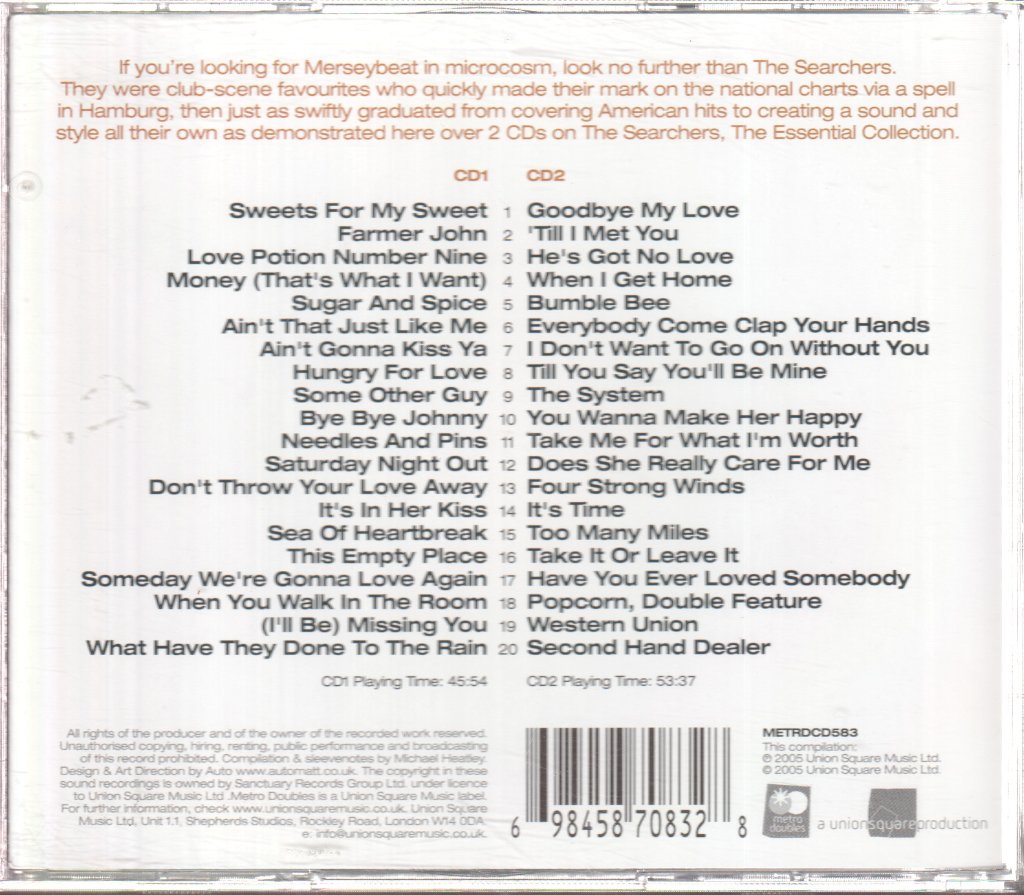 Searchers - Essential Collection - Cd