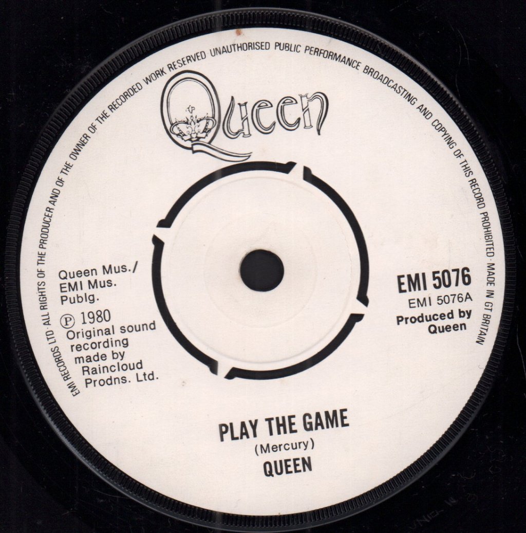 Queen - Play The Game - 7 Inch