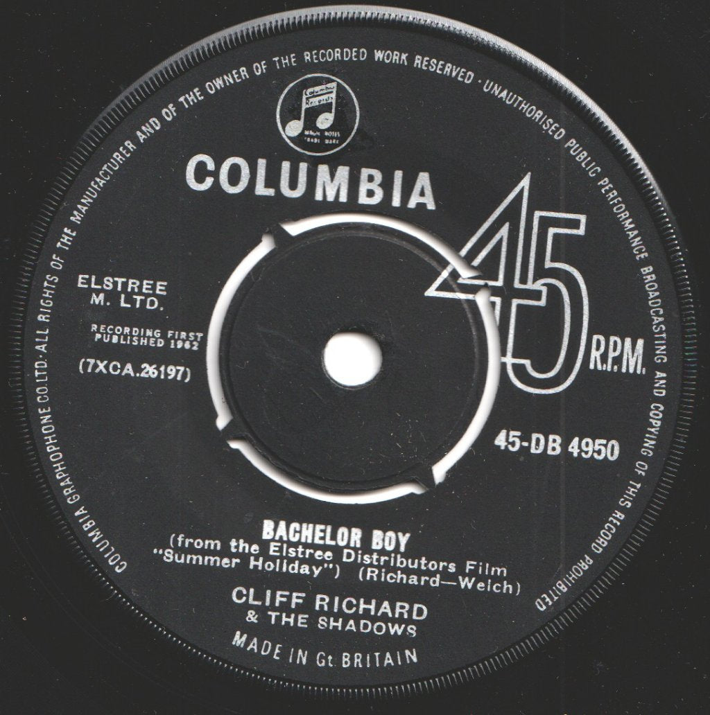 Cliff Richard - Next Time - 7 Inch