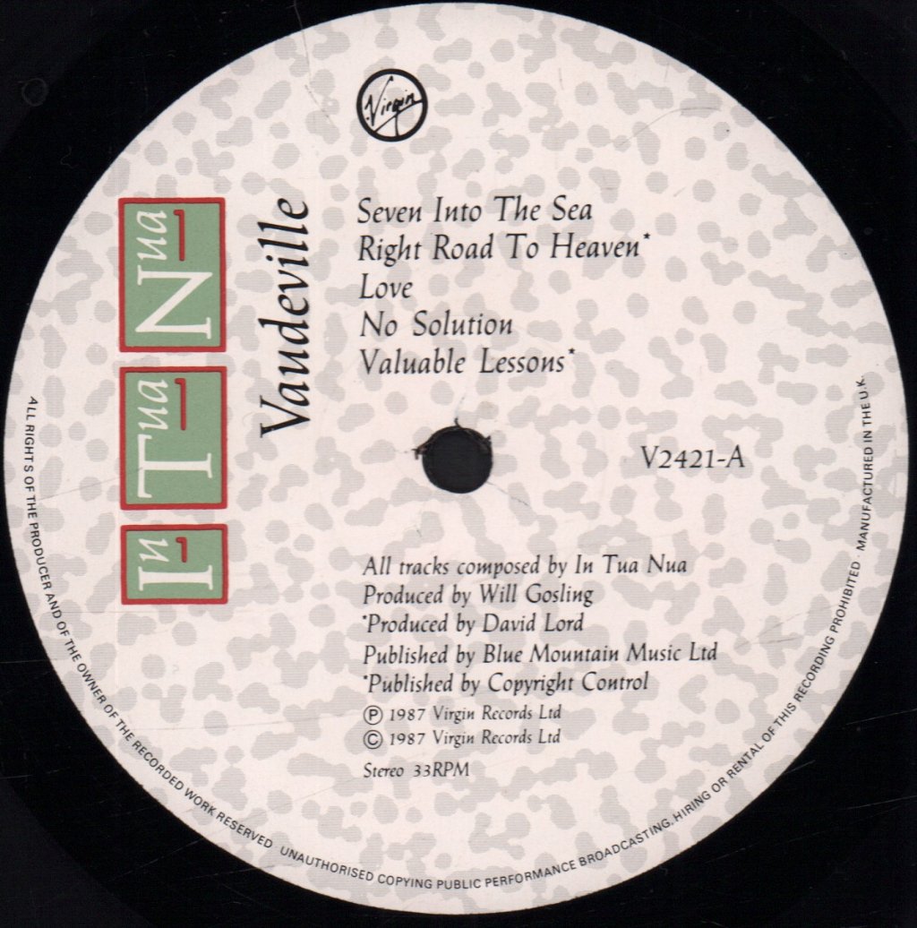 In Tua Nua - Vaudeville - Lp