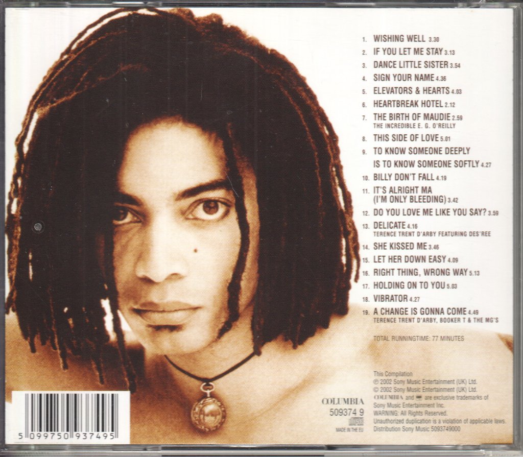 Terence Trent D'Arby - Greatest Hits - Double Cd
