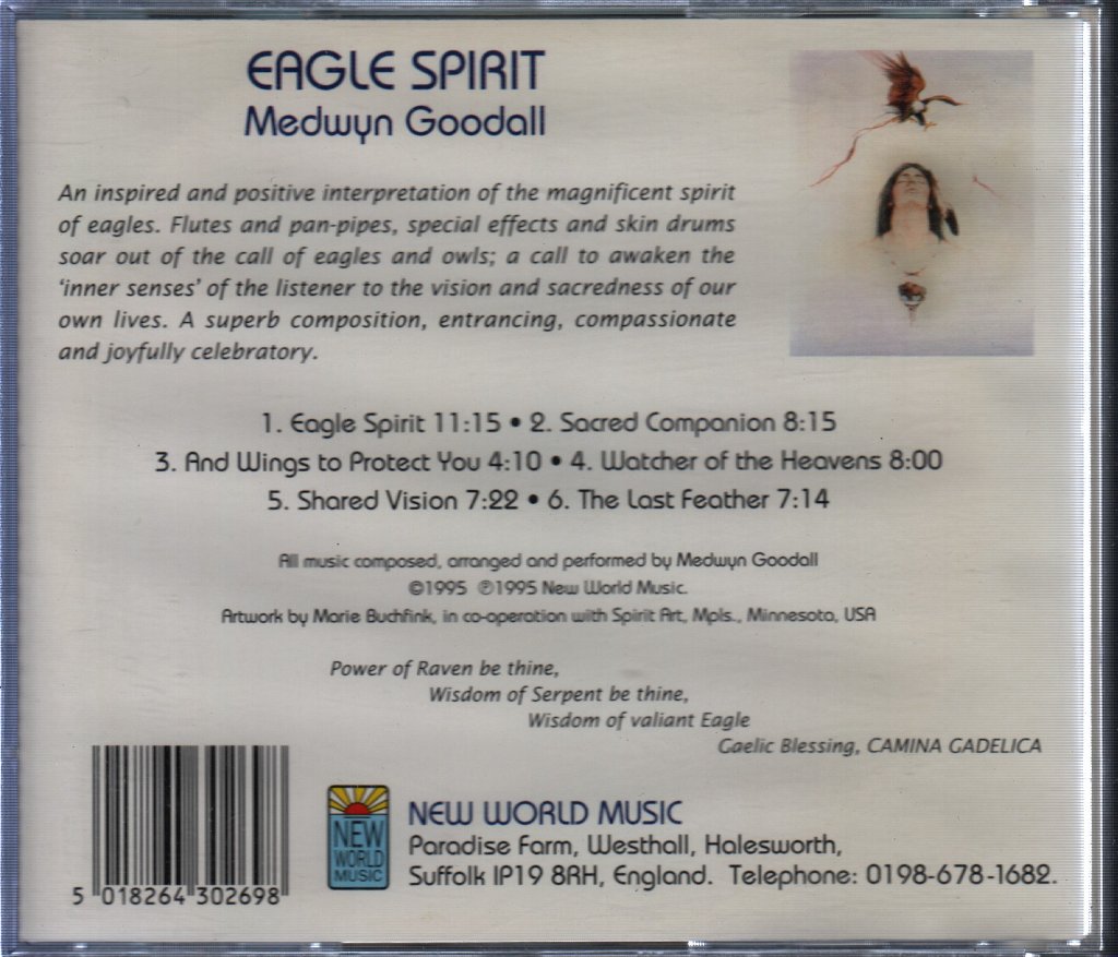 Medwyn Goodall - Eagle Spirit - Cd