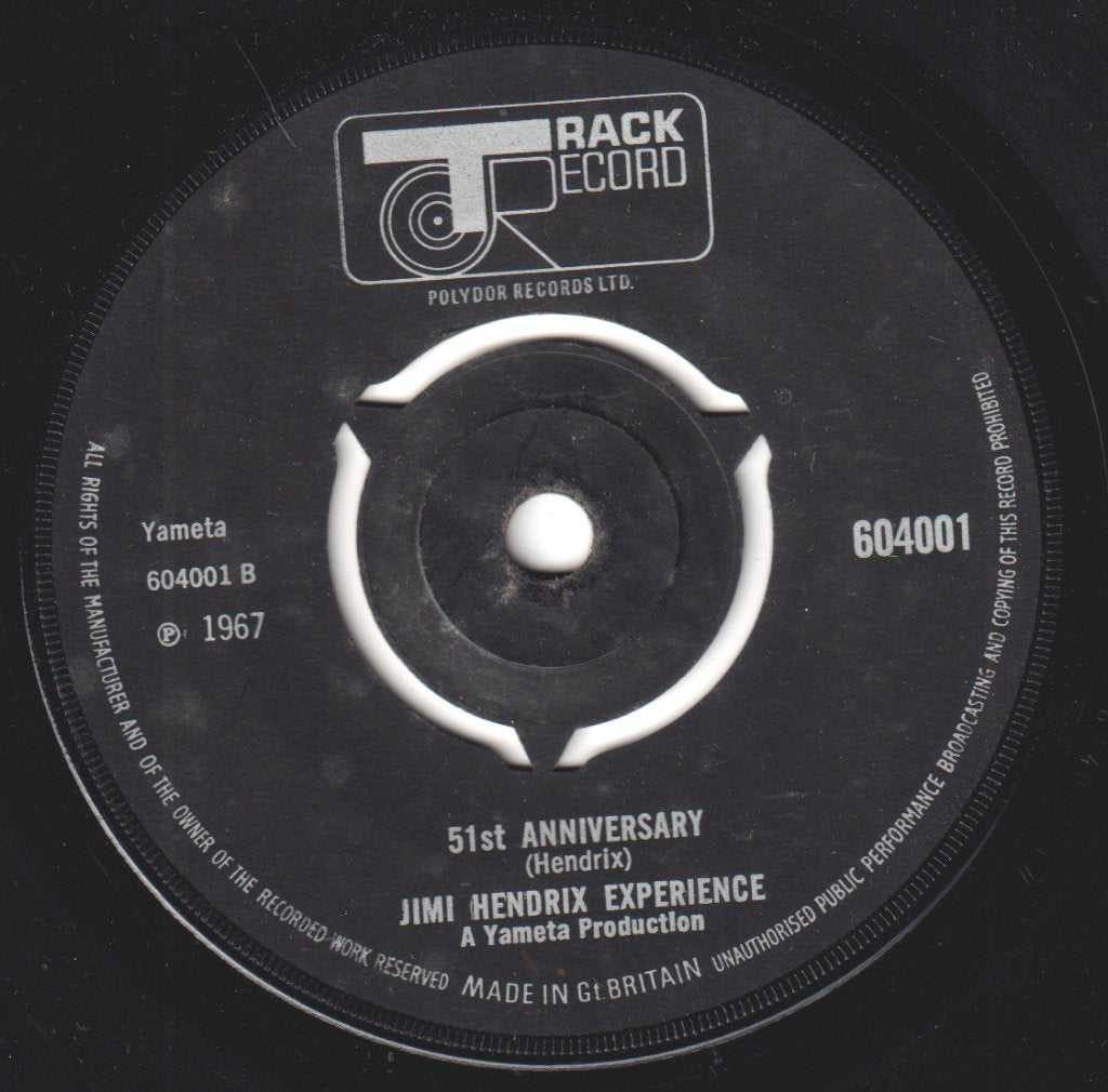Jimi Hendrix Experience - Purple Haze - 7 Inch