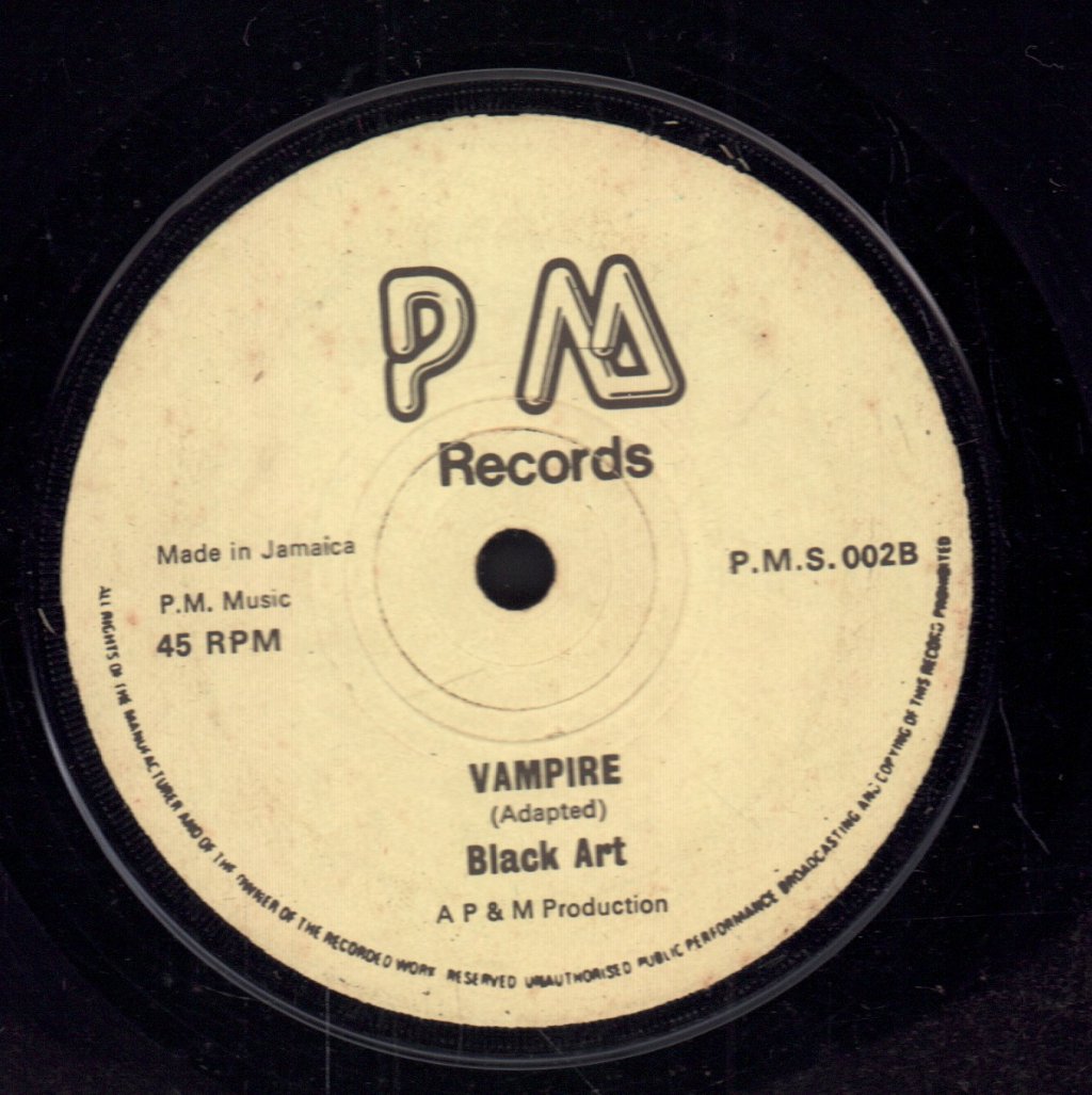 Jah Lion / Black Art - White Belly Rat / Vampire - 7 Inch