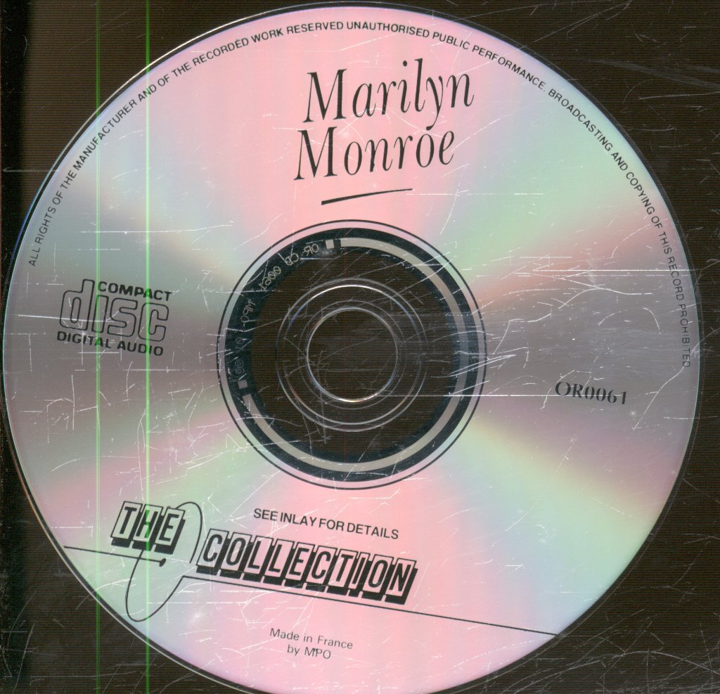 Marilyn Monroe - Diamonds Are A Girl's Best Friend - Cd