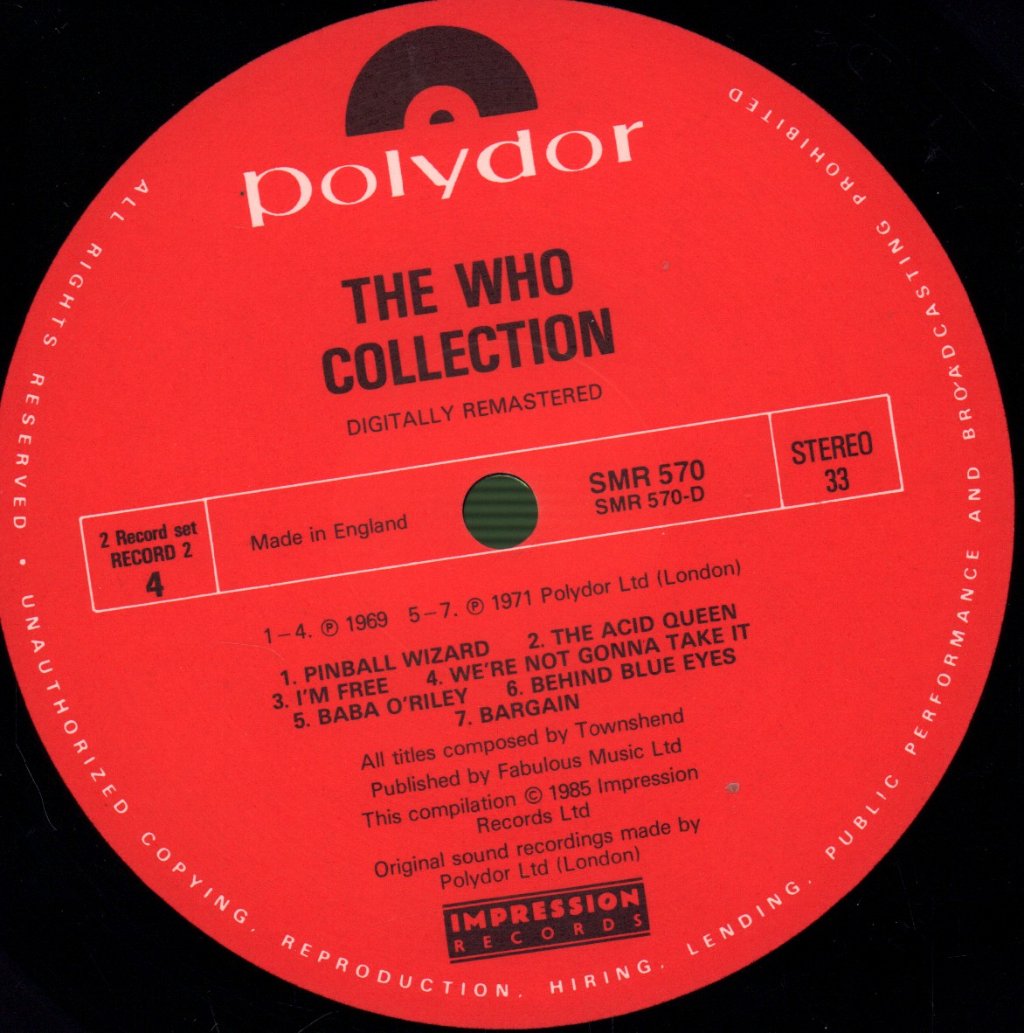 Who - Collection - Double Lp