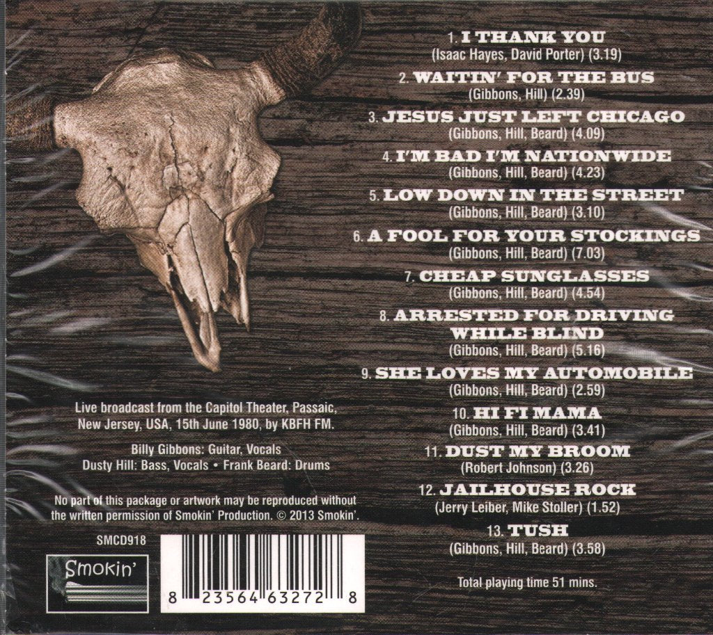 ZZ Top - Lucky Thirteen (1980 Radio Broadcast) - Cd