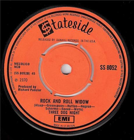 Three Dog Night - Mama Told Me Not To Come - 7 Inch