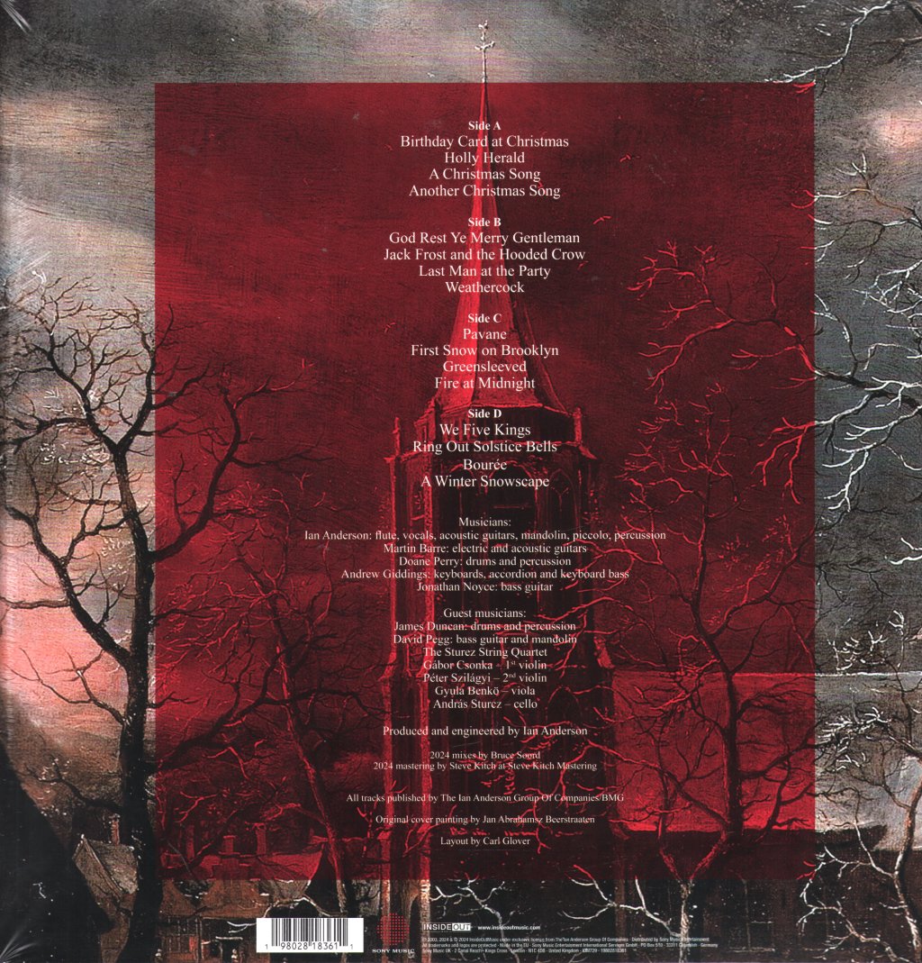 Jethro Tull - Jethro Tull Christmas Album - Fresh Snow At Christmas - Double Lp