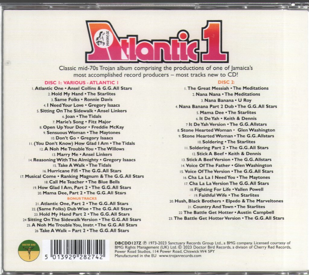Various Artists - Atlantic 1 - Double Cd