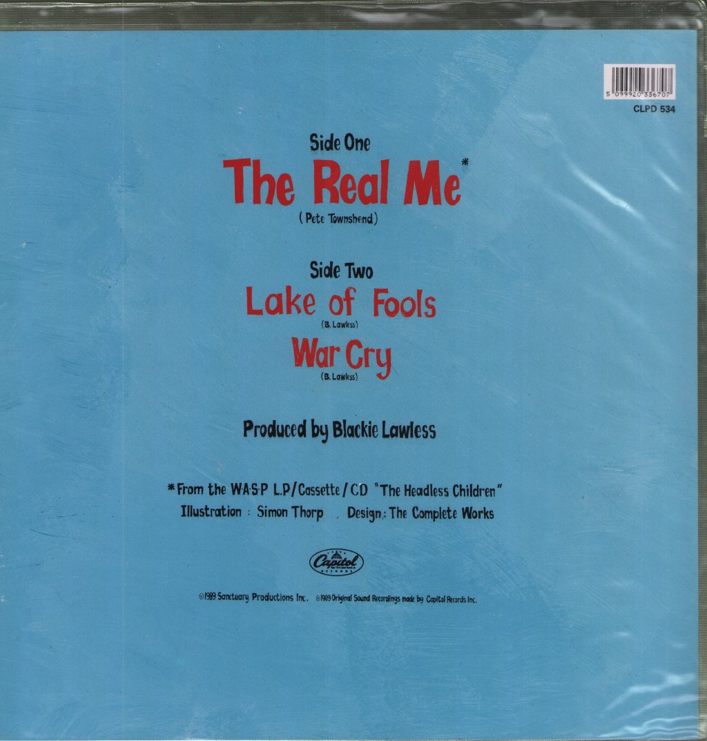 Wasp - Real Me - 7 Inch