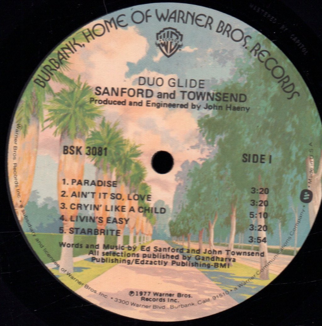Sanford And Townsend - Duo Glide - Lp