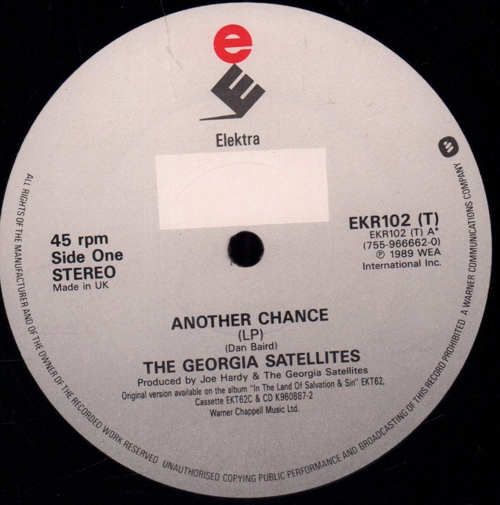 Georgia Satellites - Another Chance - 12 Inch