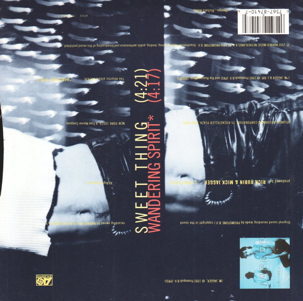 Mick Jagger - Sweet Thing - 7 Inch