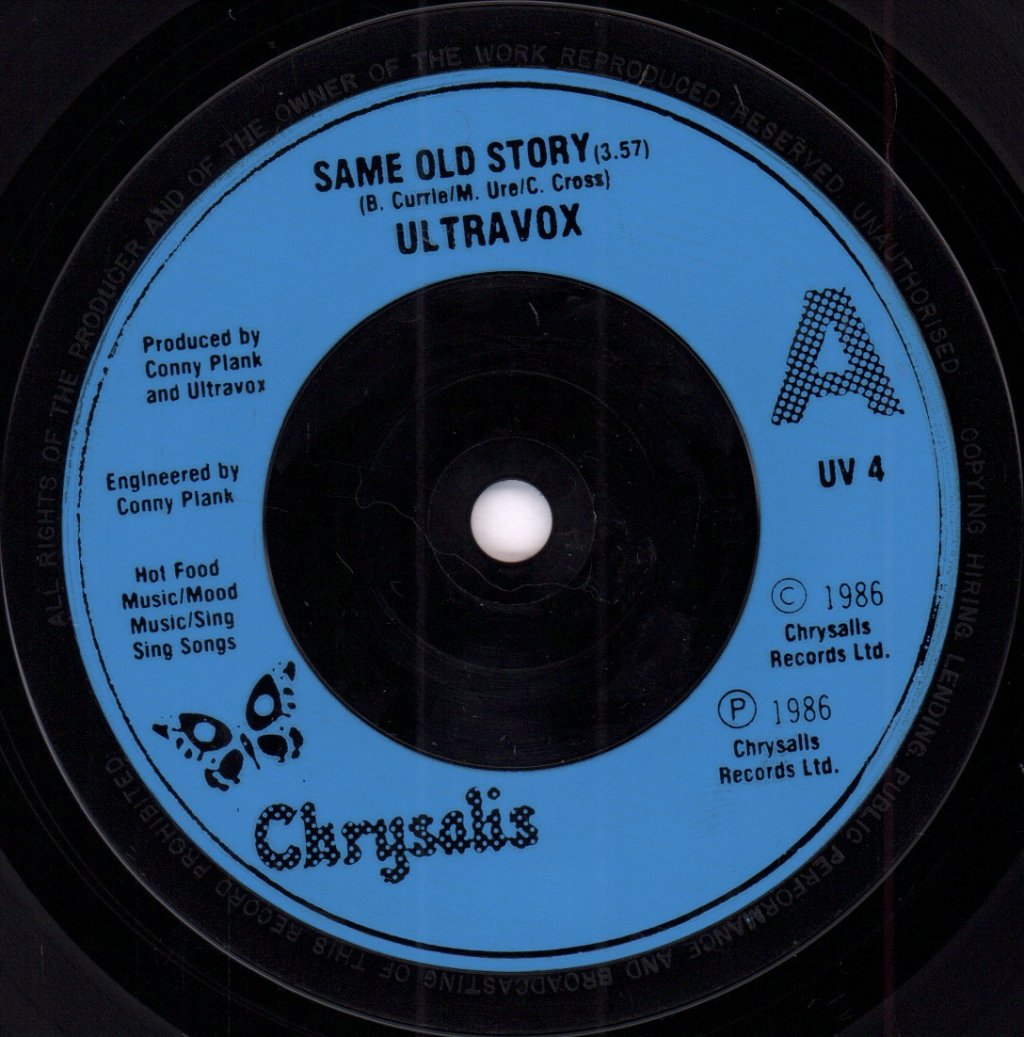 Ultravox - Same Old Story - 7 Inch