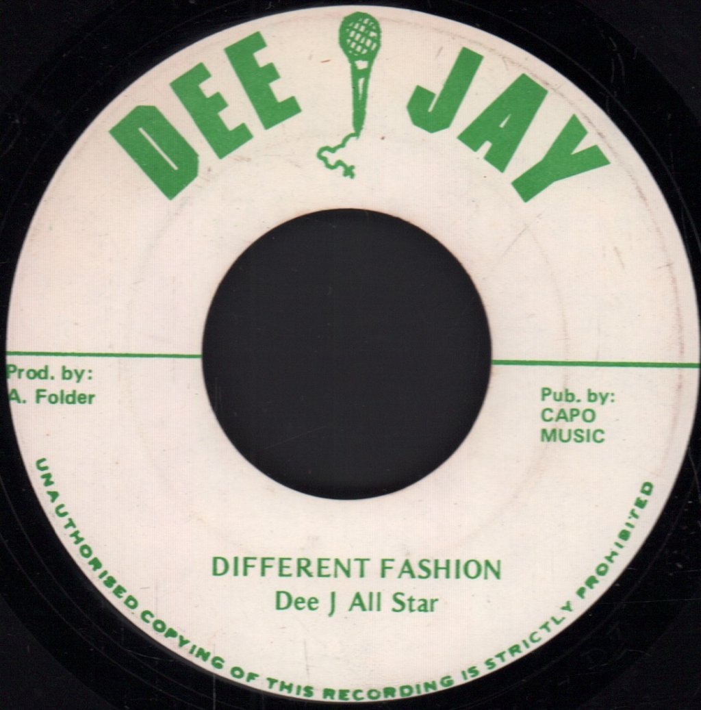 Delroy Wilson / Dee J All Stars - Have Some Mercy / Different Fashion - 7 Inch