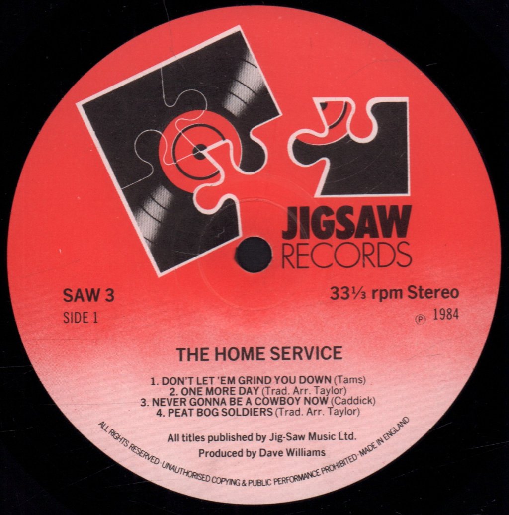 Home Service (Folk/Rock Group) - Home Service - Lp