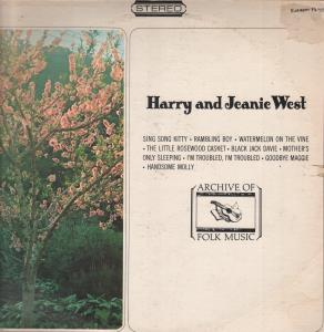 Harry And Jeanie West - Harry And Jeanie West - Lp