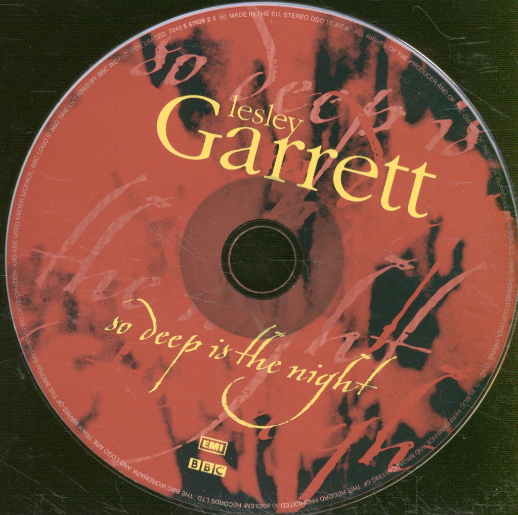 Lesley Garrett - So Deep Is The Night - Cd